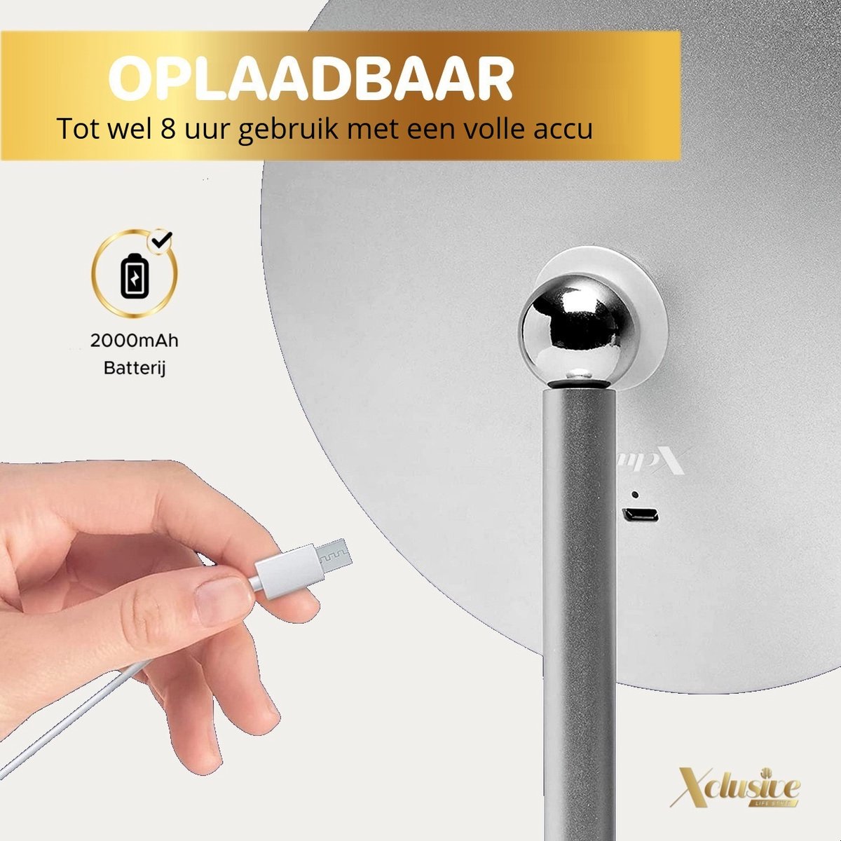 Make-Up Spiegel met LED Verlichting