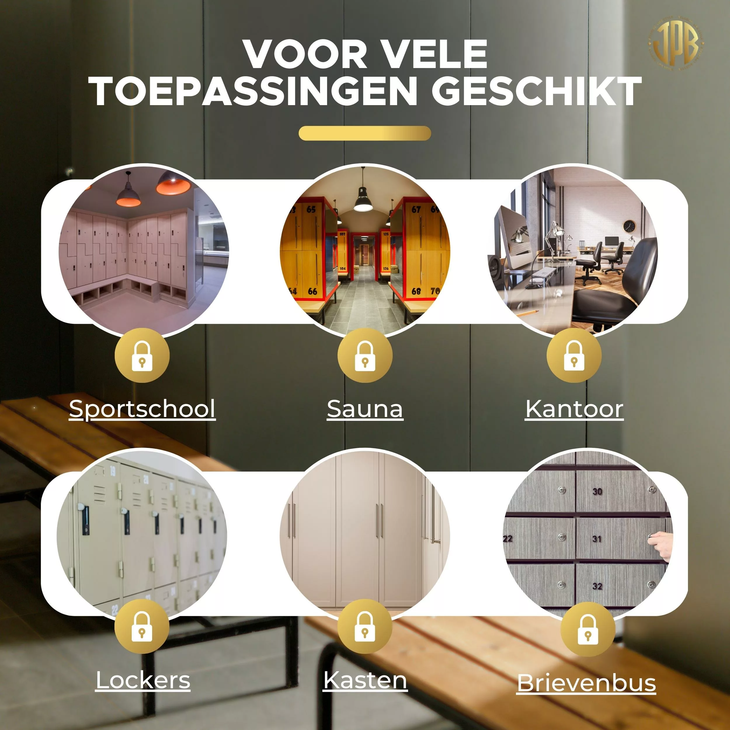 JPB Kantelslot met Pincode