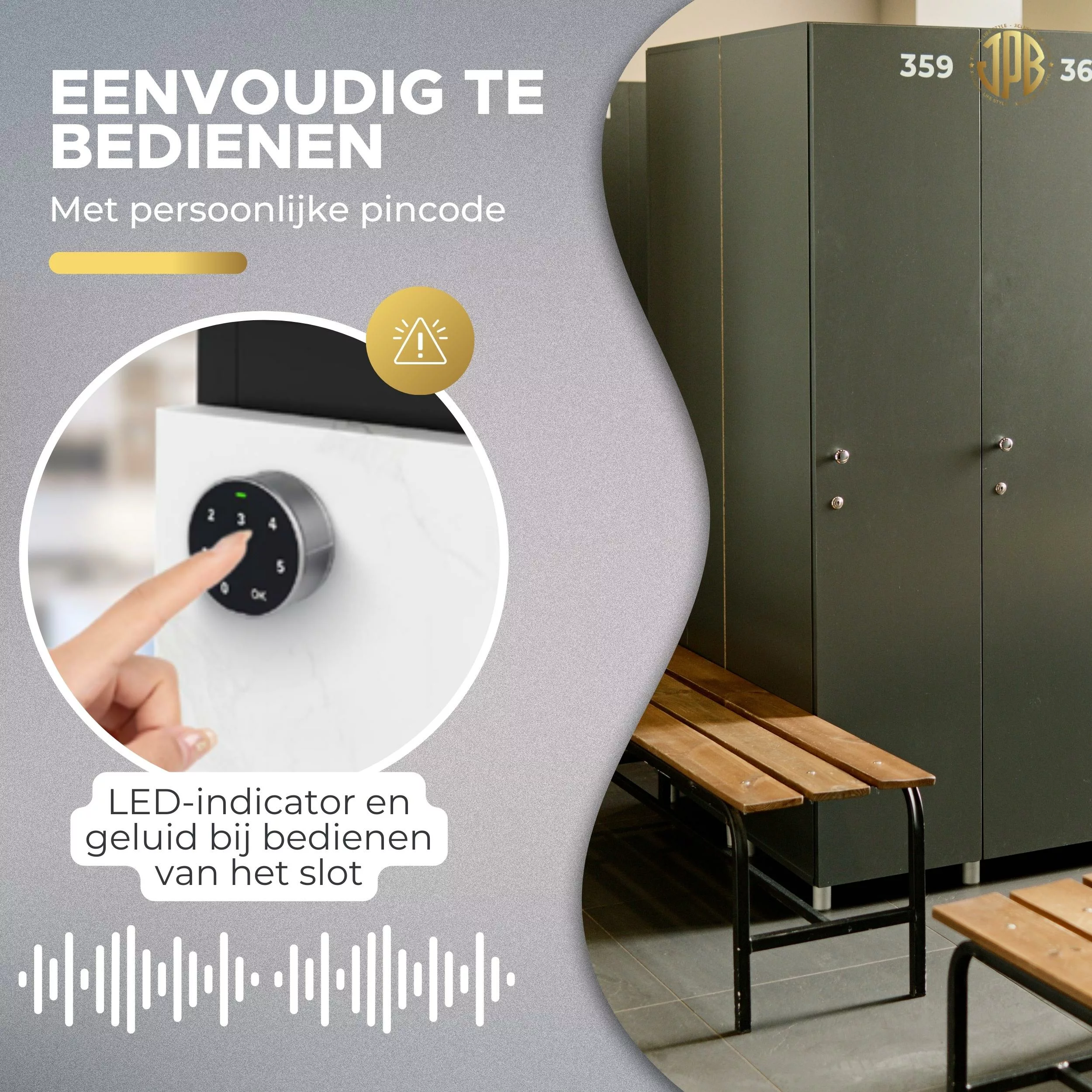 JPB Kantelslot met Pincode