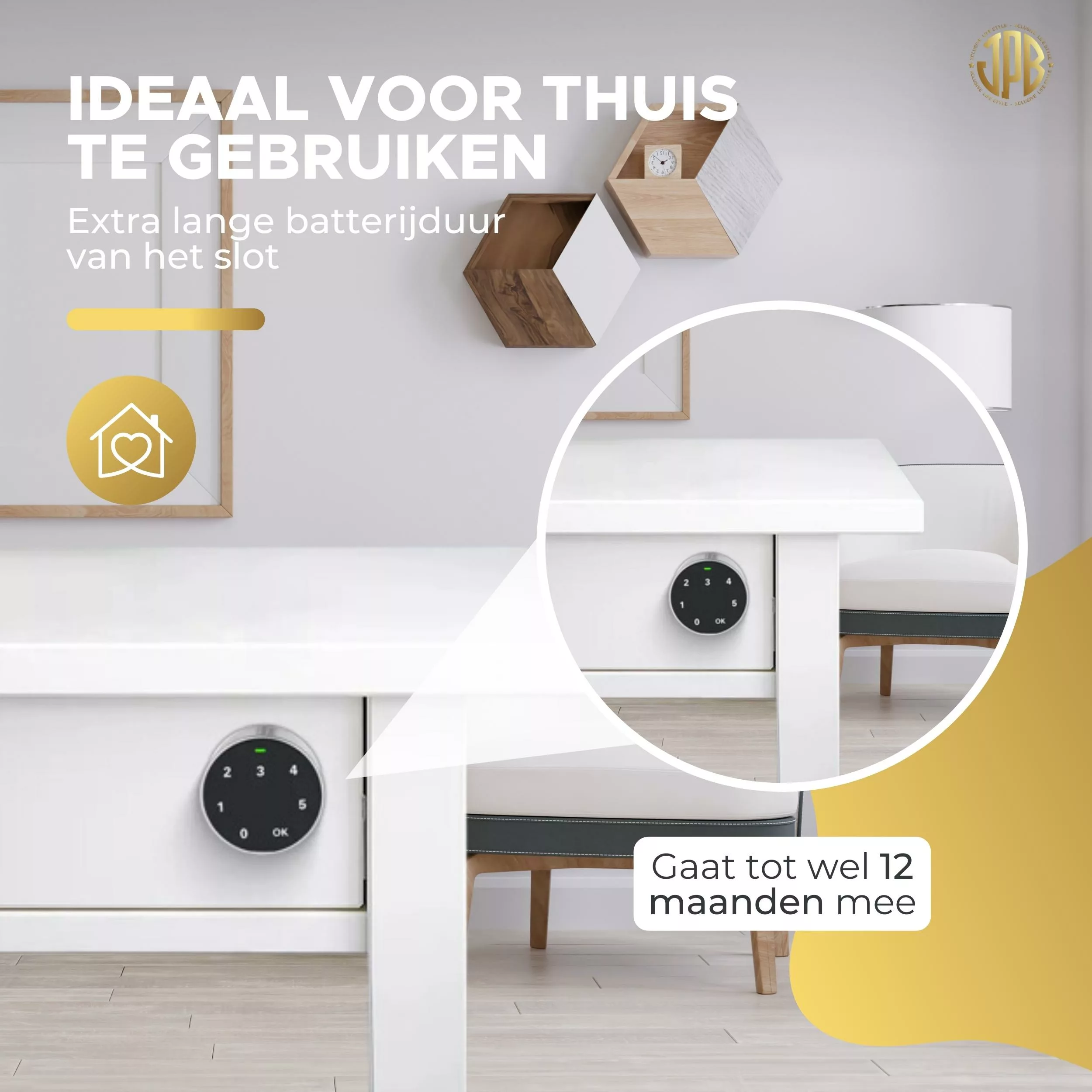 JPB Kantelslot met Pincode